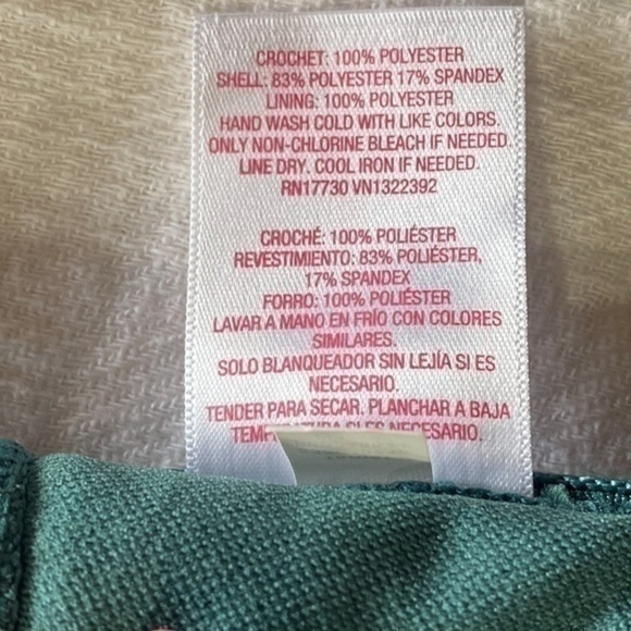 Xhilaration One Piece Bathing Suit Top Women M NWT - Picture 6 of 6